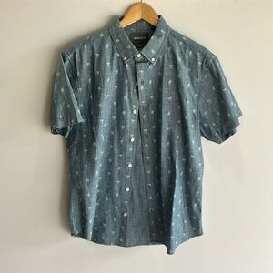 Bonobos Blue Casual Button Down Shirt